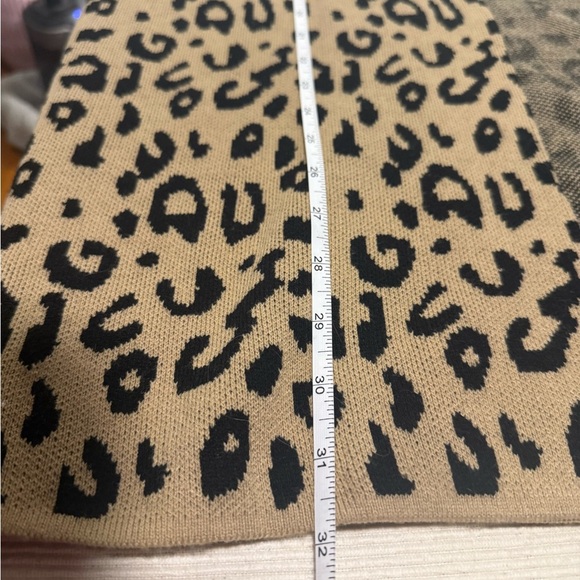 Kasper Tan and Black Blazer Classic Leopard Print - Picture 4 of 9